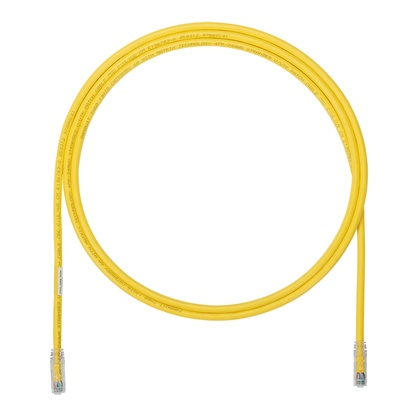 Panduit Cable Patch Cat6a UTP RJ-45 Macho - RJ-45 Macho, 2.13 Metros, Amarillo