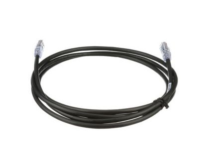 Panduit Cable Patch Cat6a UTP RJ-45 Macho - RJ-45 Macho, 30cm, Negro