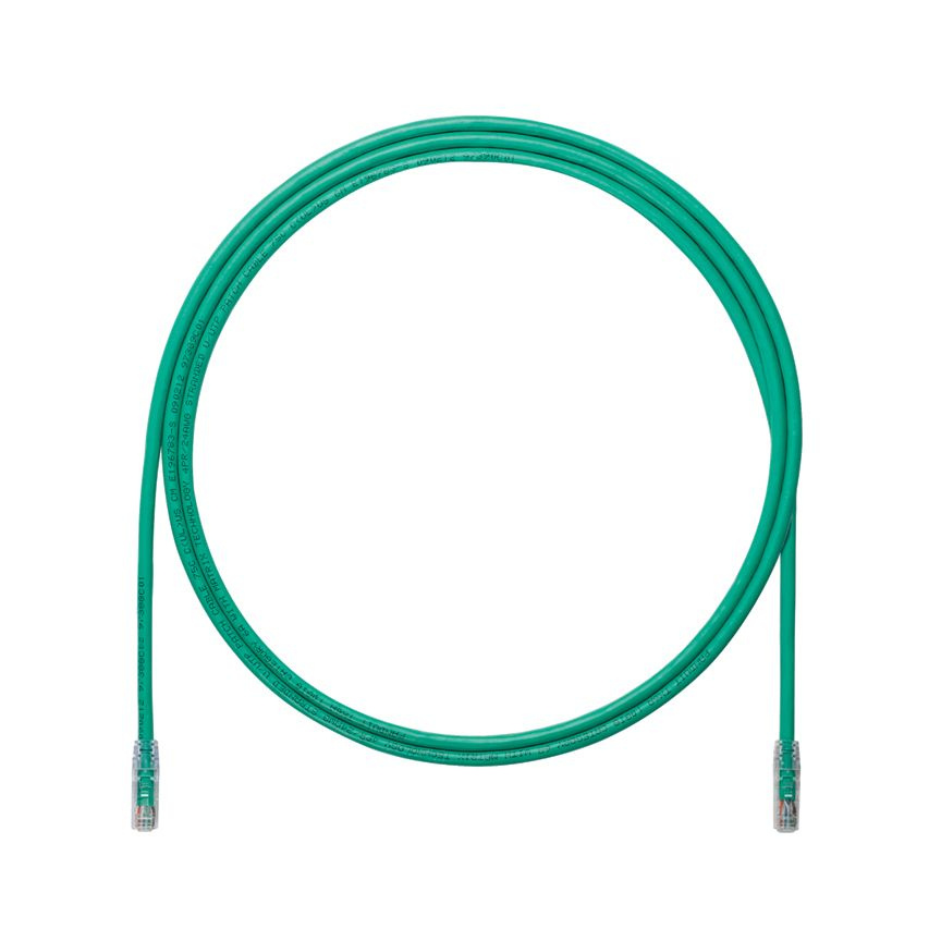 Panduit Cable Patch Cat6a UTP RJ-45 Macho - RJ-45 Macho, 60cm, Verde