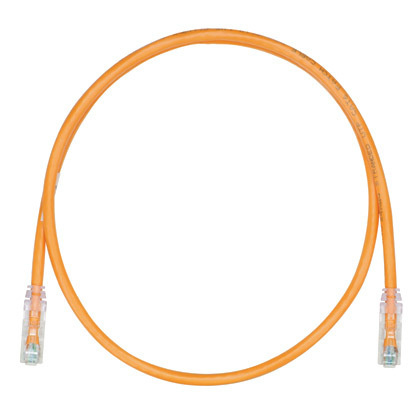 Panduit Cable Patch Cat6a UTP Blindado RJ-45 Macho - RJ-45 Macho, 1.5 Metros, Naranja