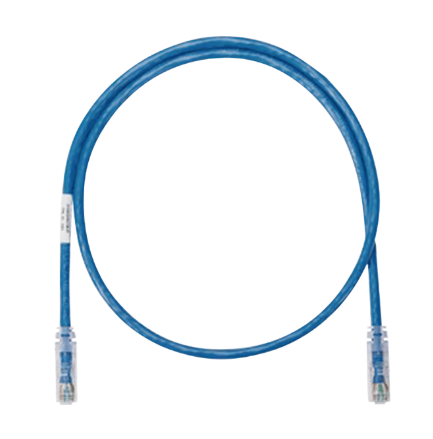 Panduit Cable Patch Cat6a F/UTP Blindado RJ-45 Macho - RJ-45 Macho, 90cm, Azul