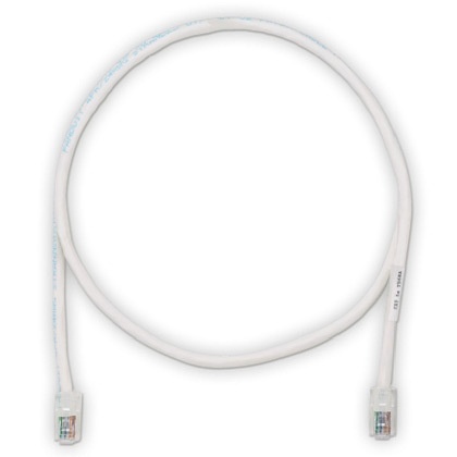 Panduit Cable Patch Cat5e RJ-45 Macho - RJ-45 Macho, 1.2 Metros, Blanco