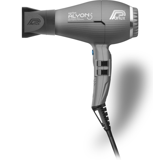 Parlux Secadora Alyon Graphito, 2 Velocidades, 2250W, 4 temperaturas, Grafito