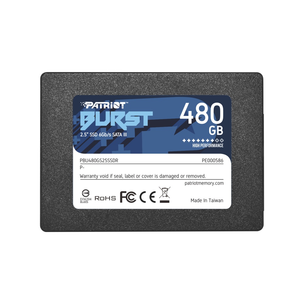 SSD Patriot Burst, 480GB, SATA III, 2.5", 7mm
