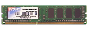 Memoria RAM Patriot DDR3, 1600MHz, 2GB, CL9
