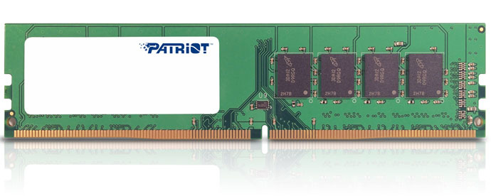 Memoria RAM Patriot Signature DDR4, 2400MHz, 4GB, CL17, Verde