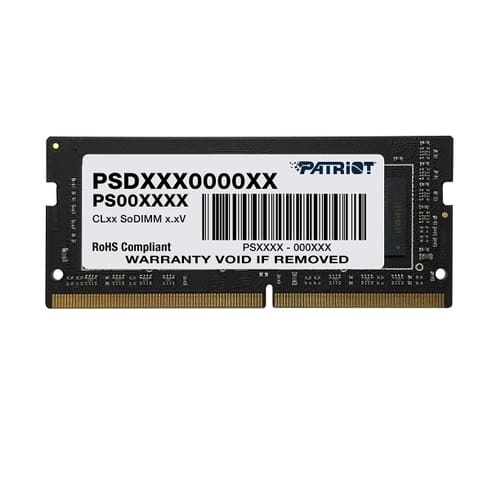 Memoria RAM Patriot Signature DDR4, 2666MHz, 4GB (1x 4GB), Non-ECC, CL19, SO-DIMM