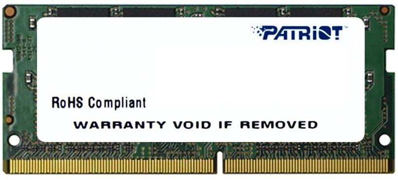 Memoria RAM Patriot Signature Green DDR4, 2400MHz, 8GB (1x 8GB), Non-ECC, CL17, SO-DIMM