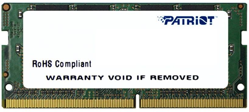 Memoria RAM Patriot Signature Green DDR4, 2400MHz, 8GB (1x 8GB), Non-ECC, CL17, SO-DIMM