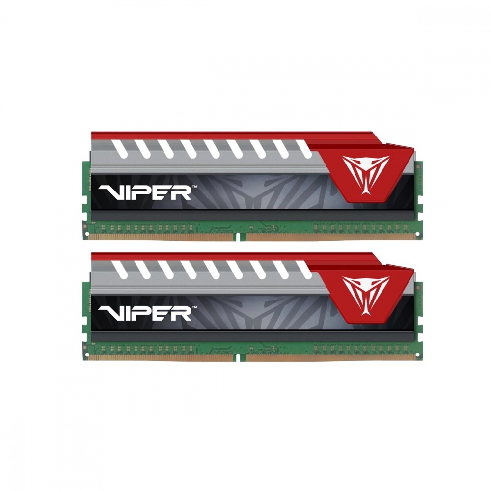 Kit Memoria RAM Patriot Viper Elite Series DDR4, 2400MHz, 16GB (2 x 8GB), Non-ECC, CL15