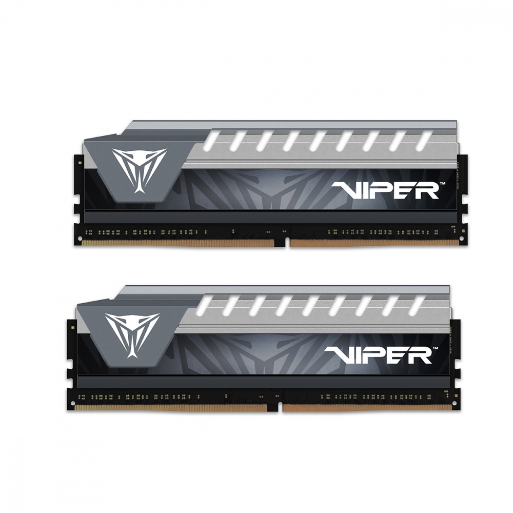 Memoria RAM Patriot Viper Elite Series Gray DDR4, 2666MHz, 8GB (2 x 4GB), Non-ECC, CL16, XMP