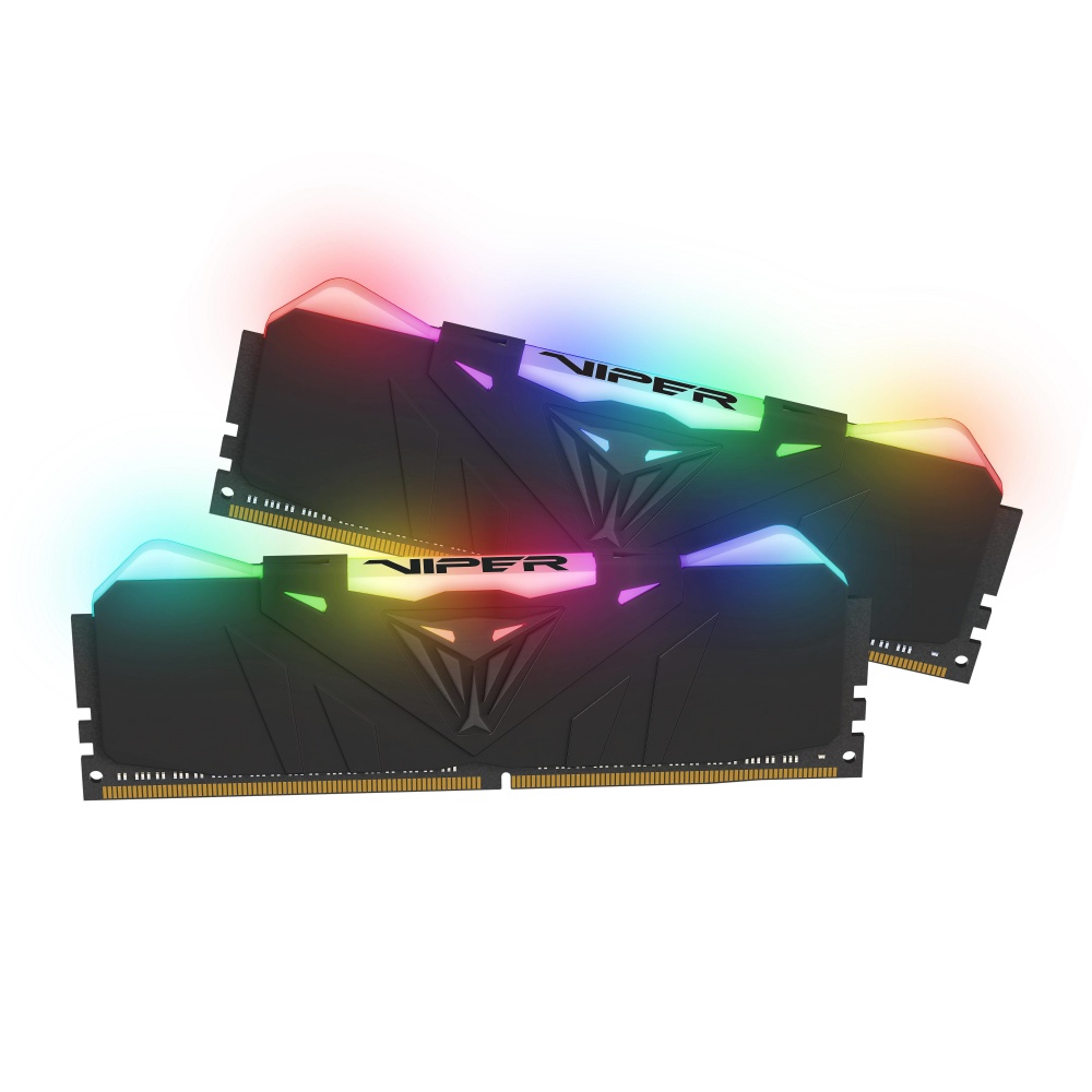 Kit Memoria RAM Patriot Viper RGB DDR4, 4000MHz, 16GB - 2 x 8GB, CL19, XMP