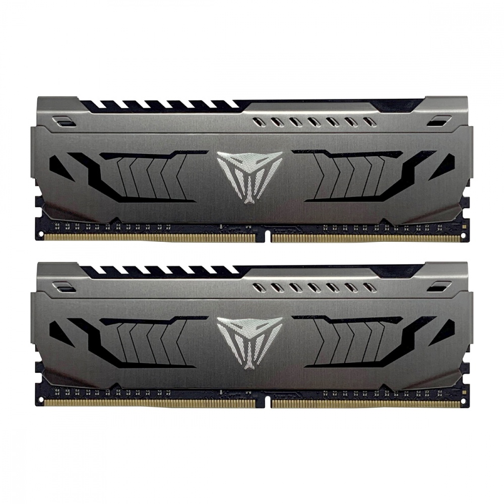 Kit Memoria RAM Patriot Viper Steel DDR4, 3200MHz, 16GB - 2 x 8GB, CL16, XMP, Gris