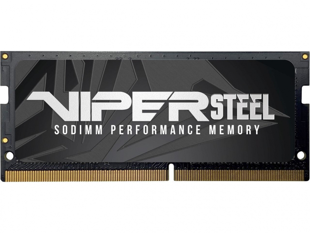 Memoria RAM Patriot Viper Steel DDR4, 3200MHz, 16GB, Non-ECC, CL18, SO-DIMM