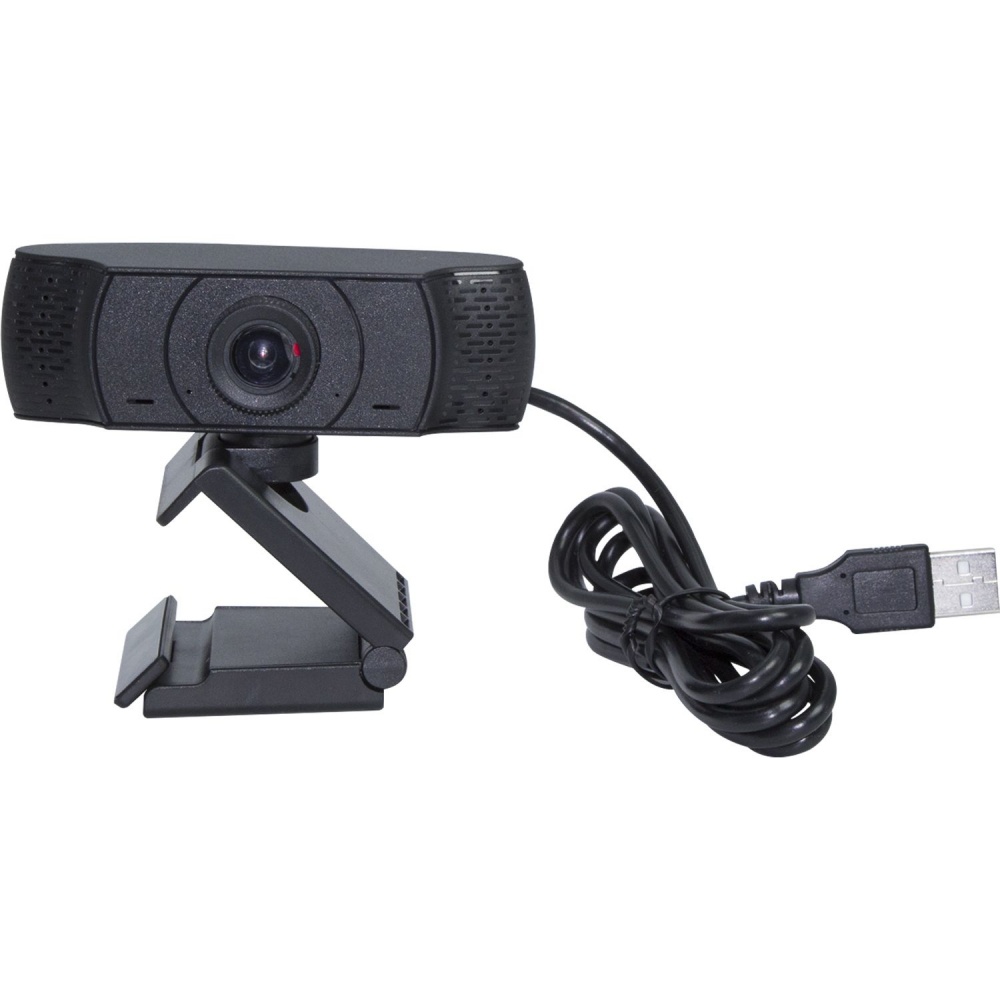 PC CAMERA Webcam W70, 1920 x 1080 Pixeles, USB 2.0, Negro
