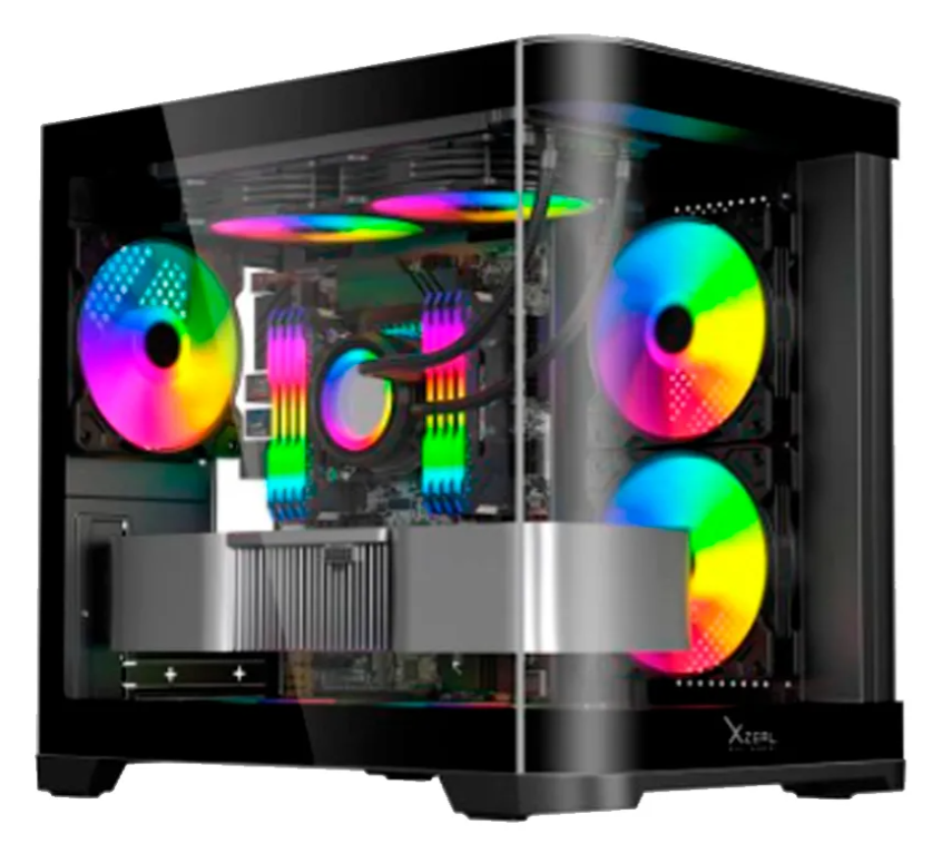 Computadora Gamer PC Gamer PC-052-B, AMD Ryzen 7 5700X, NVIDIA GeForce RTX 4060, 32GB, 1TB SSD, Windows 10 Prueba