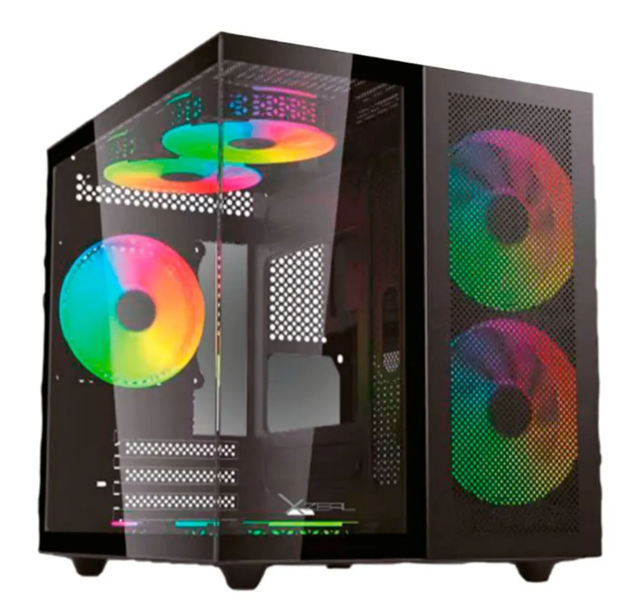 Computadora Gamer PC Gamer XZ-140, AMD Ryzen 5 5500, NVIDIA GeForce RTX 4060, 32GB, 1TB SSD, Wi-Fi, Windows 10 Prueba