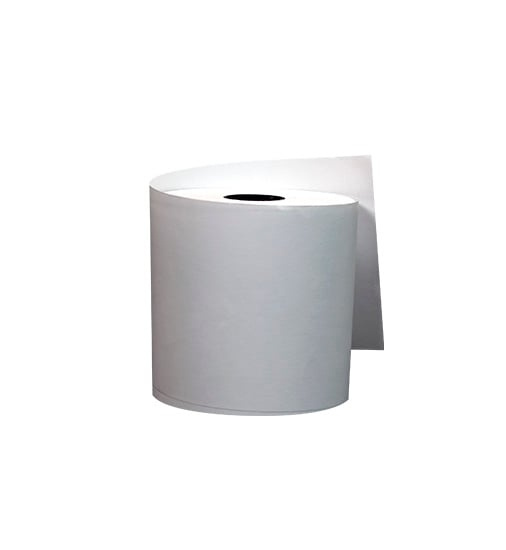 PCM Rollo de Papel Térmico, 80mm x 80mm Blanco, 50 Piezas