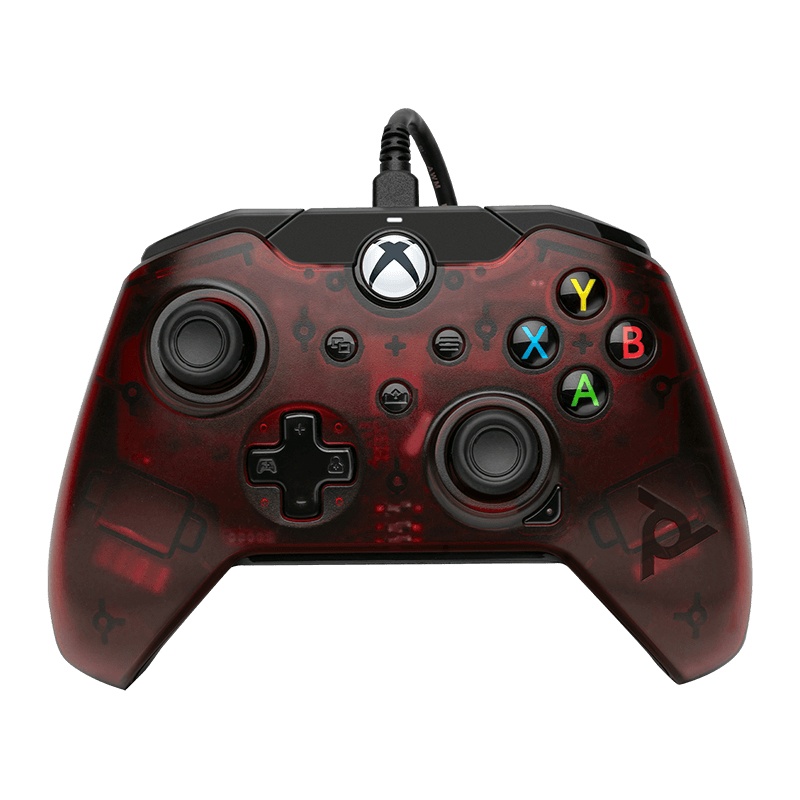 PDP Control para Xbox One, Alámbrico, USB, Rojo
