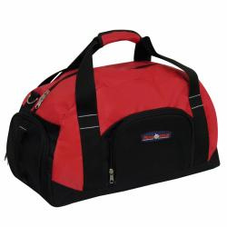 Peak Tour Maleta Deportiva Monacor, Negro/Rojo