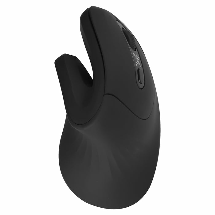 Mouse Ergonómico Perfect Choice Snouse, Inalámbrico, Óptico, 1.600DPI, RF Inalámbrico, Negro