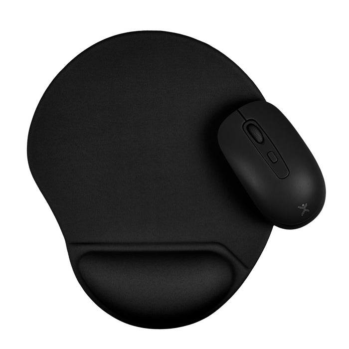 Mouse Ergonómico Perfect Choice PC-045311, Inalámbrico, Óptico, 1.000DPI, USB-A, Negro