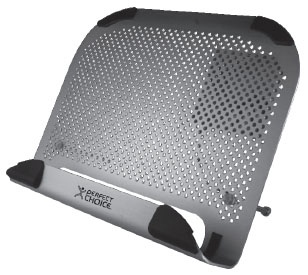 Perfect Choice Base Enfriadora de Aluminio 3 en 1 para Netbook, Gris