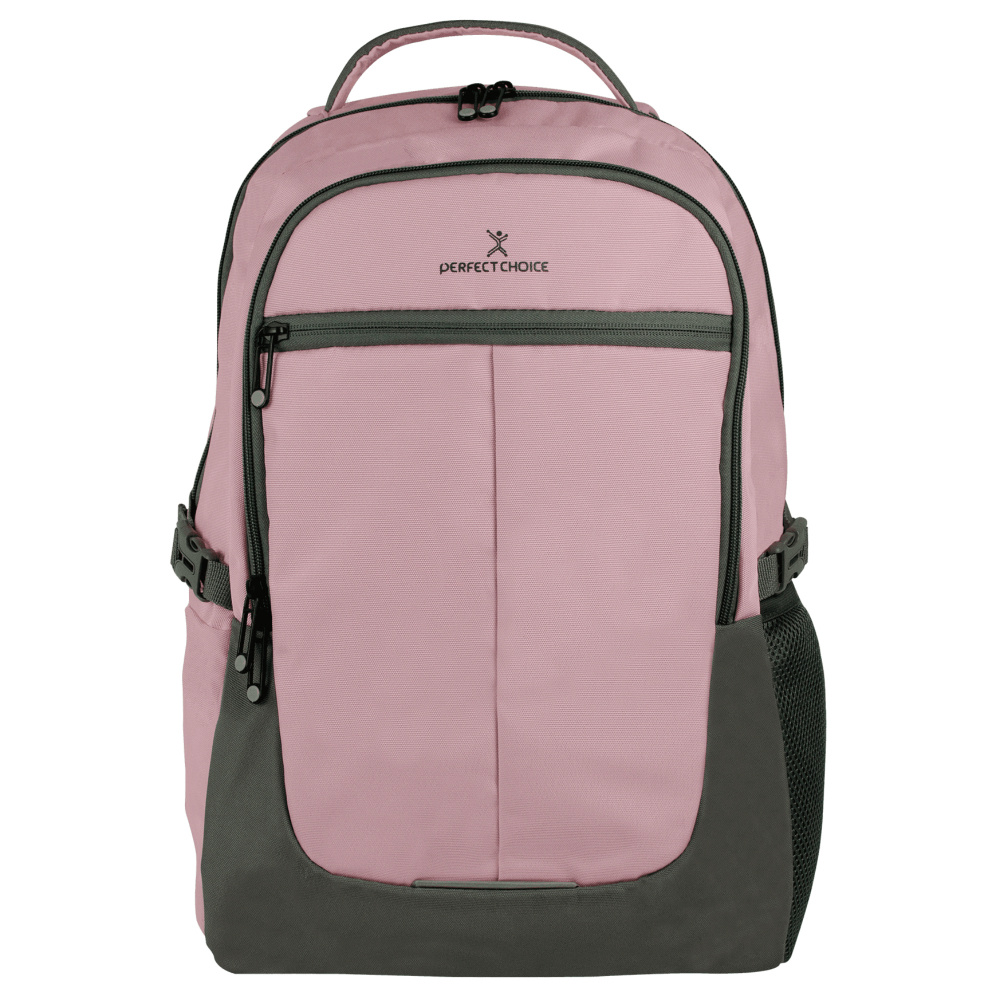 Perfect Choice Mochila Vagary de Poliéster para Laptop 15.6", Rosa 