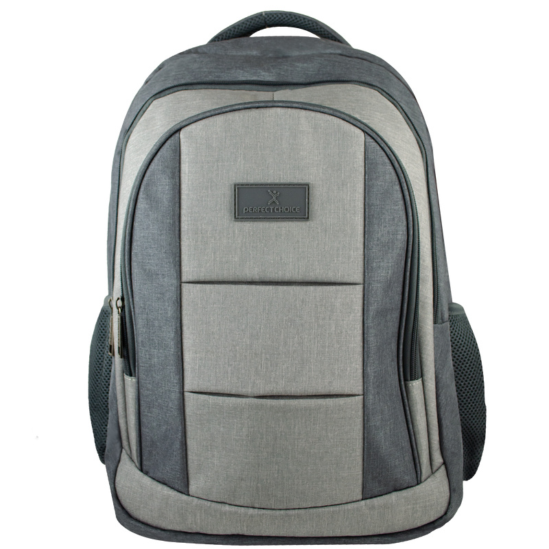 Perfect Choice Mochila Sharp Gris de Poliéster para Laptop 17", Gris