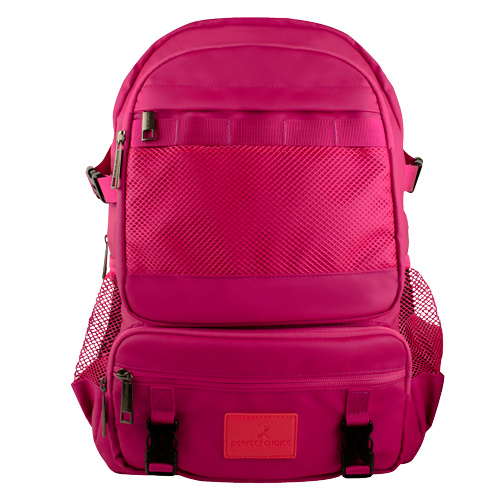 Perfect Choice Mochila de Poliéster Nomad para Laptop 17", Magenta