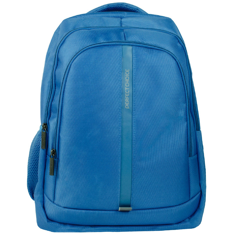 Perfect Choice Mochila PC-084372 de Nylon/Poliéster para Laptop 17", Azul