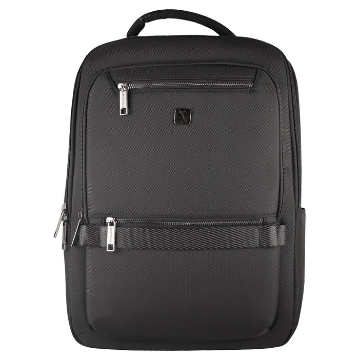 Perfect Choice Mochila Lusso de Poliéster para Laptop 17", Negro
