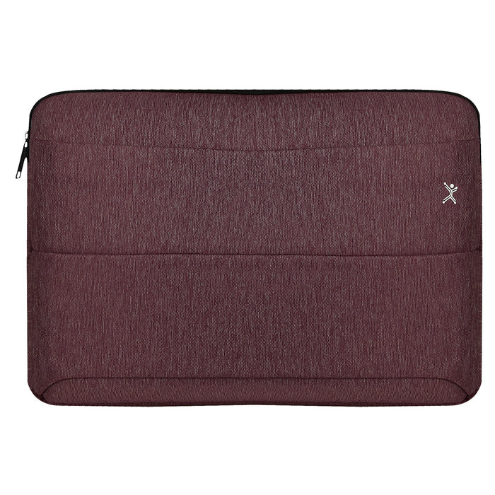 Perfect Choice Funda de Poliéster Trova para Laptop 15.6", Rojo