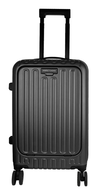 Perfect Choice Maleta de Viaje Rígida Airly, 21", Cerradura, Gris