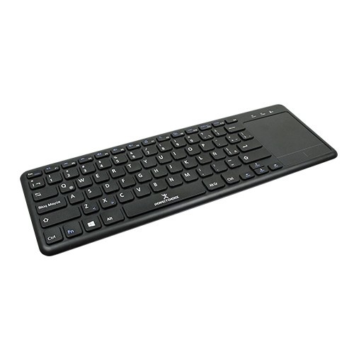 Teclado Perfect Choice PC-201021, RF Inalámbrico, USB, Negro (Español)