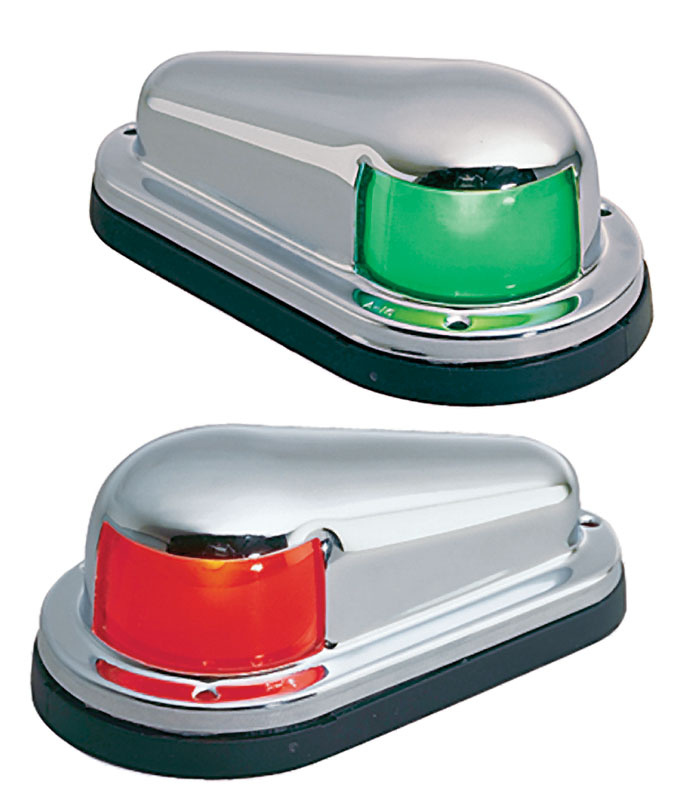 Perko Luz de Advertencia LED 0915-DP0-STS, Exterior, 12V, Rojo/Verde, para Vehiculos