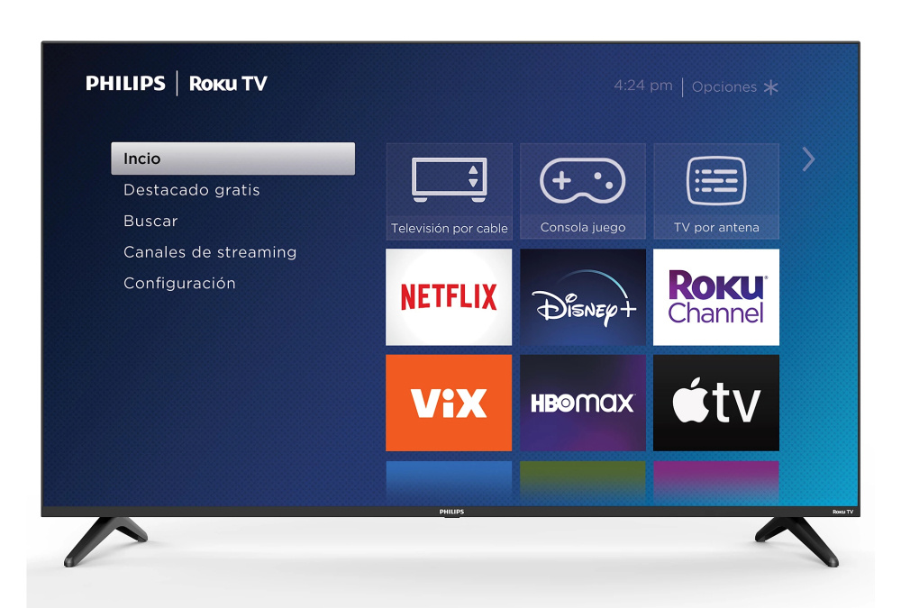 Philips Smart TV LCD 70PUL6653/F8 70", 4K Ultra HD, Negro