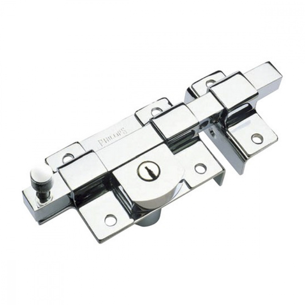 Philips Cerradura de Sobreponer 800LIC, Izquierda, 1 Barra, Cromo