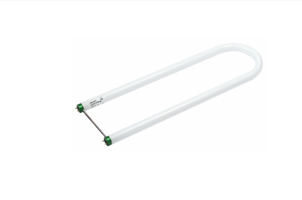 Philips Lámpara U-Bent Energy Advantage T8, Interiores, Luz Blanco Frío, 25W, Base G13, 2350 Lúmenes, Blanco