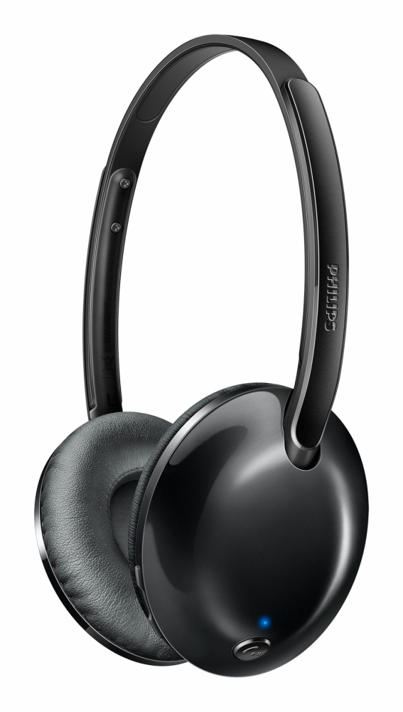 Philips Audífonos SHB4405BK/00, Bluetooth, Inalámbrico, Negro