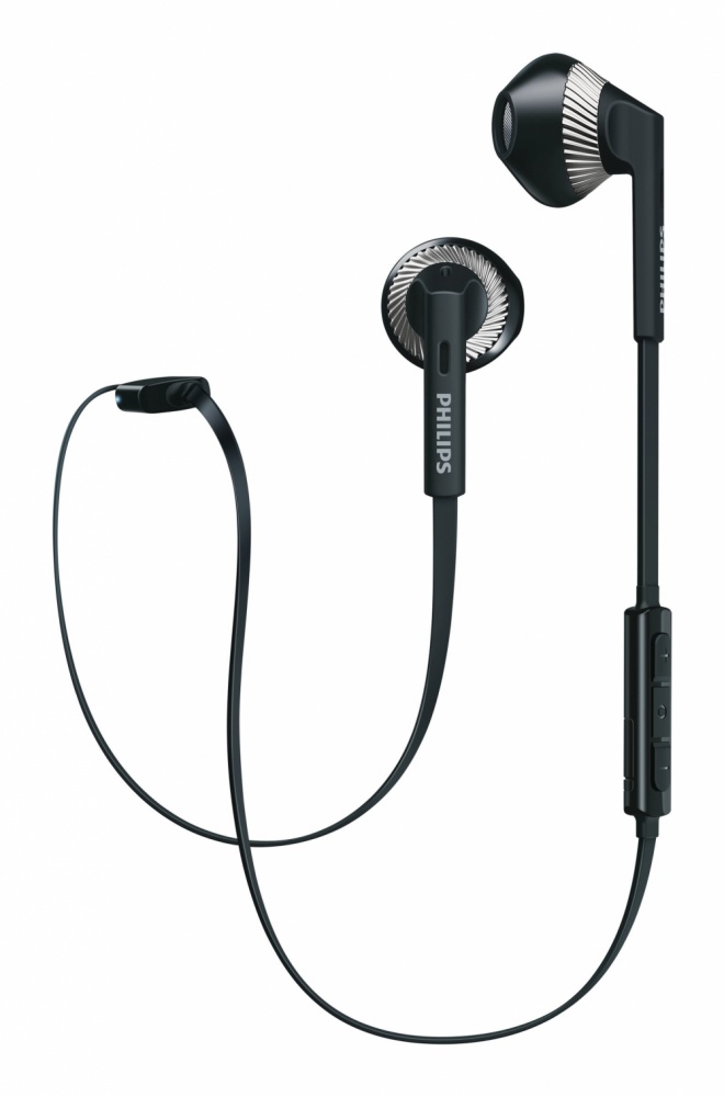 Philips Audífonos Intrauriculares con Micrófono SHB5250BK, Inalámbrico, Bluetooth, Negro