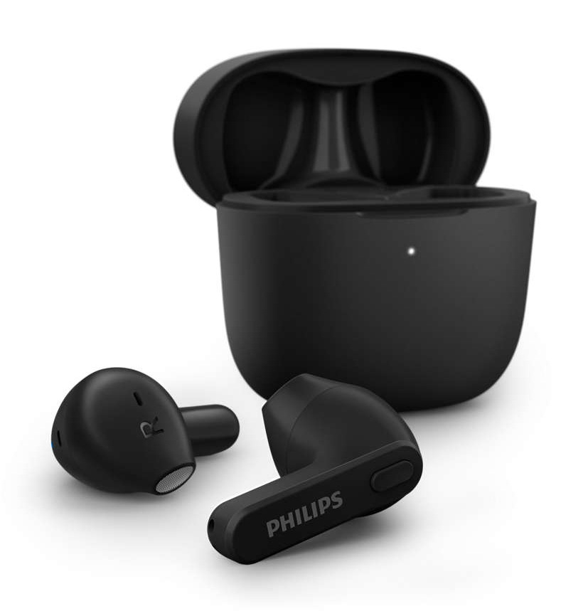 Philips Audífonos Intrauriculares con Micrófono TAT2236, Inalámbrico, Bluetooth, Negro