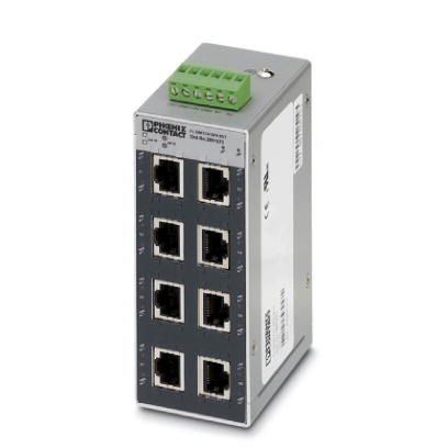 Switch Phoenix Contact Fast Ethernet SFN 8TX-24VAC, 8 Puertos 10/100Mbps - No Administrable