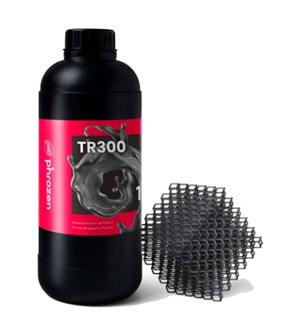 Phrozen Resina para Impresora 3D TR300, Rígida Estándar Plus, 1kg, Gris
