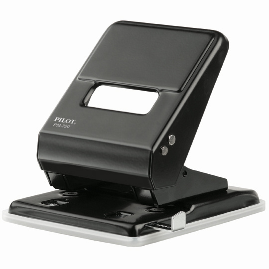 Pilot Perforadora PM-720, 2 Orificios, hasta 36 Hojas 