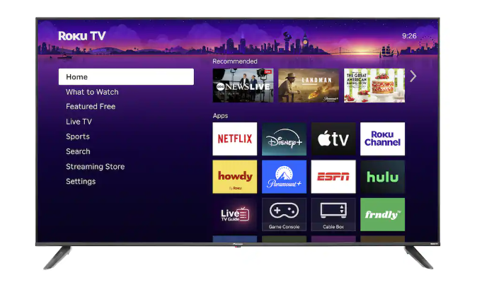 Pioneeer Smart TV LED PN65-R851-26U 65", 4K Ultra HD, Negro