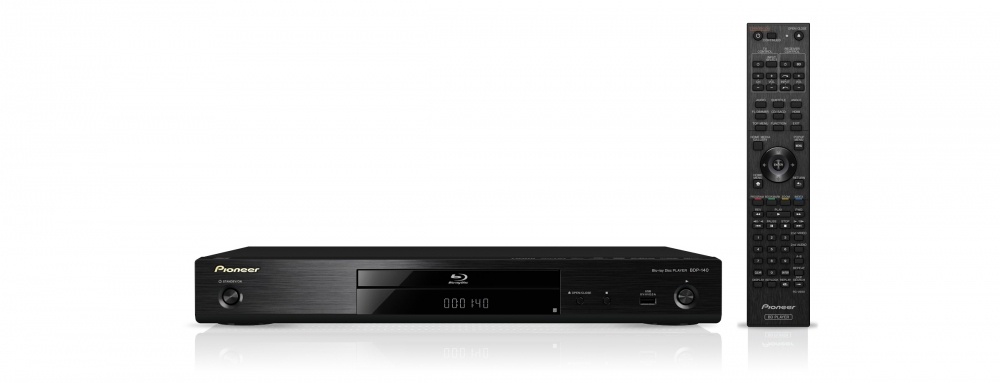 Pioneer Blu-Ray Player BDP-140, Full HD, 3D Ready, HDMI, USB 2.0, Negro