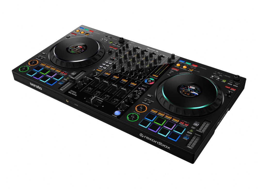 Pioneer Controlador para DJ DDJ-FLX10, 4 Canales, 24 bit, XLR, Negro