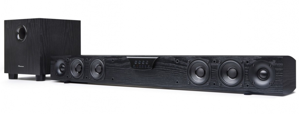 Pioneer Barra de Sonido SP-SB23W, 6 Bocinas con Subwoofer Inalámbrico, Bluetooth, 2.1, 218W RMS