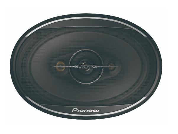 Pioneer Bocina para Auto TS-A6968S, 450W, 4 Vías, 92dB, 6 x 9”, Negro